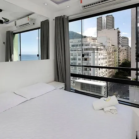 Studio Moderno Com Vista Privilegiada Para A Praia Río de Janeiro Exterior foto